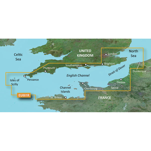 Wholesale Garmin BlueChart® g3 HD - HXEU001R - English Channel - microSD™/SD™