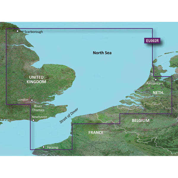 Wholesale Garmin BlueChart® g3 HD - HXEU002R - Dover to Amsterdam & England Southeast - microSD™/SD™