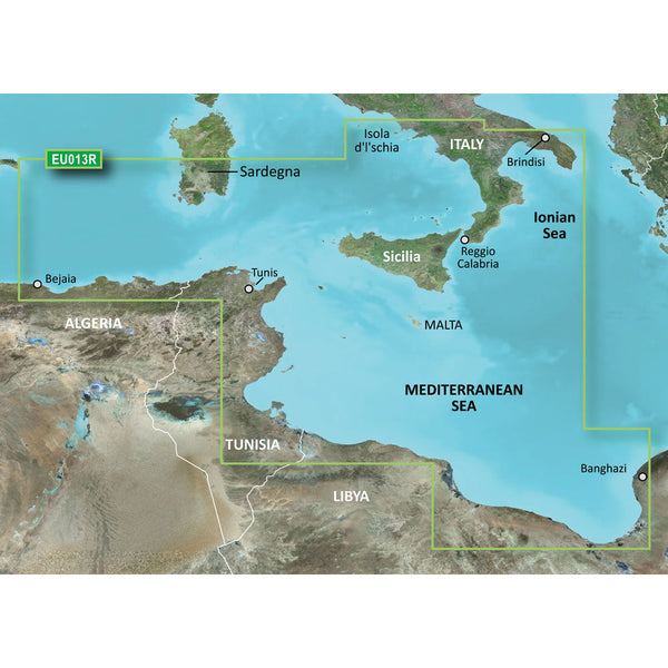 Wholesale Garmin BlueChart® g3 HD - HXEU013R - Italy Southwest & Tunisia - microSD™/SD™