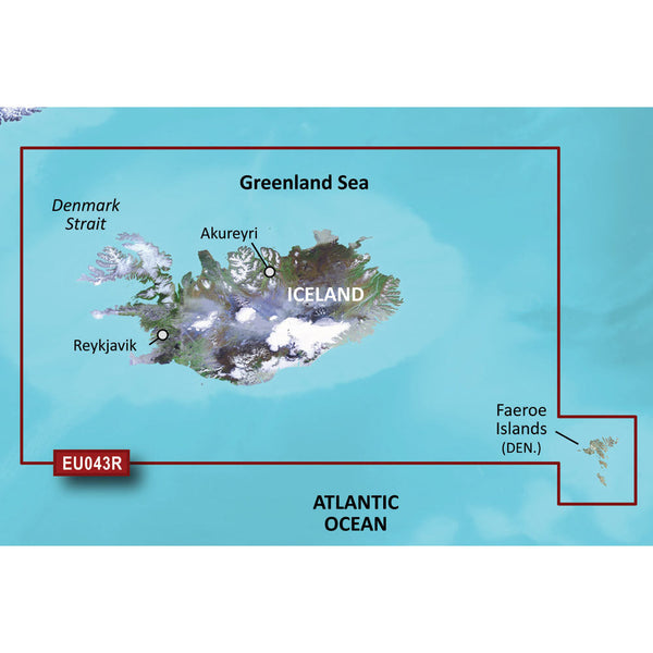Wholesale Garmin BlueChart® g3 HD - HXEU043R - Iceland & Faeroe Islands - microSD™/SD™