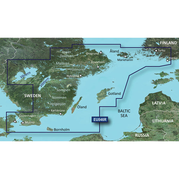 Wholesale Garmin BlueChart® g3 HD - HXEU046R - Oregrund Aland to Malmo - microSD™/SD™