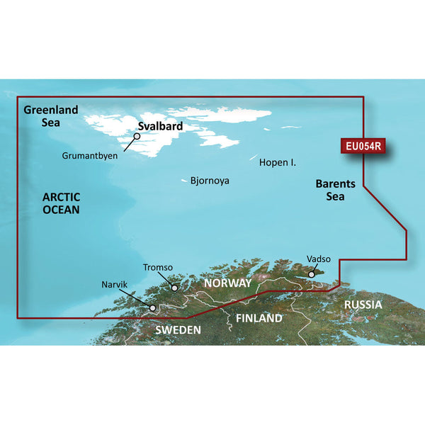 Wholesale Garmin BlueChart® g3 HD - HXEU054R - Vestfjd - Svalbard - Varanger - microSD™/SD™