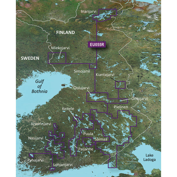 Wholesale Garmin BlueChart® g3 HD - HXEU055R - Finnish Lakes - microSD™/SD™