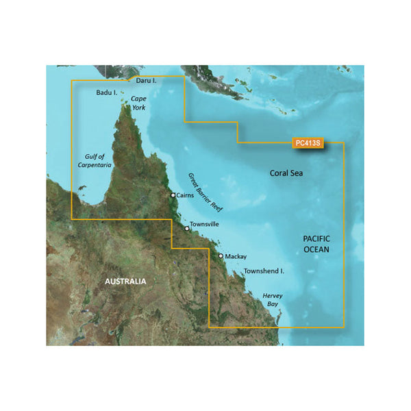 Wholesale Garmin BlueChart® g3 HD - HXPC413S - Mornington Island - Hervey Bay - microSD™/SD™
