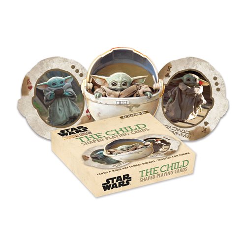 Wholesale Star Wars: The Mandalorian The Child Shaped Playing Cards