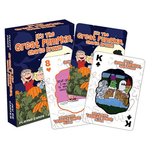 Wholesale Peanuts Great Pumpkin Playing Cards