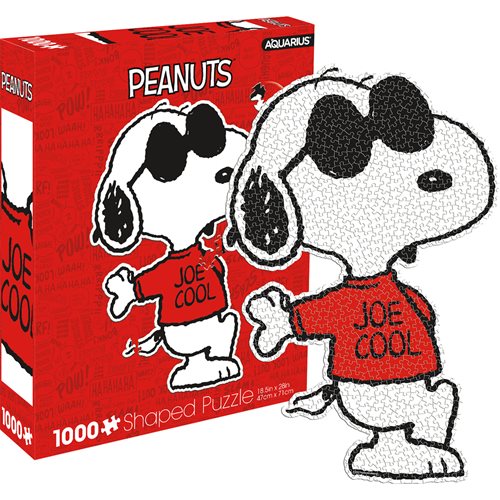 Wholesale Peanuts Joe Cool Shaped 1,000-Piece Puzzle
