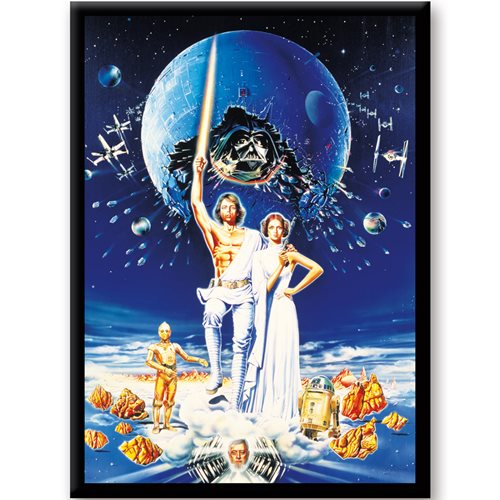 Wholesale Star Wars Retro Luke and Leia Poster Flat Magnet