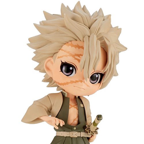 Wholesale Demon Slayer Sanemi Shinazugawa Version B Q Posket Statue