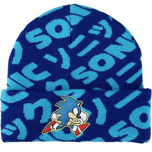 Wholesale Sonic the Hedgehog Sonic Logo Beanie