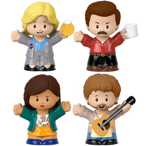 Wholesale Parks and Recreation Little People Collector Figure Set