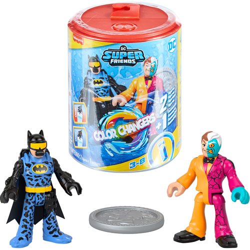 Wholesale DC Color Changers Batman and Two-Face Mini-Figure 2-Pack