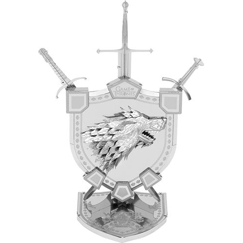 Wholesale GoT House Stark Sigil Metal Earth Premium Series Model Kit