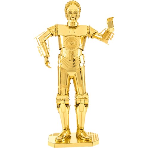 Wholesale Star Wars C-3P0 Gold Metal Earth Model Kit