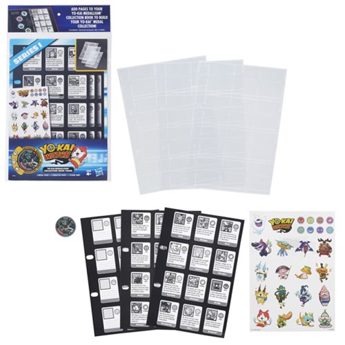 Wholesale Yo-Kai Watch Medallium Binder Pages Series 1