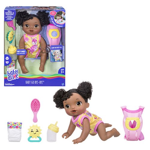 Wholesale Baby Alive Baby Go Bye Bye Doll African American