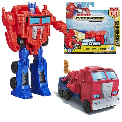 Wholesale Transformers Cyberverse 1-Step Changer Optimus Prime