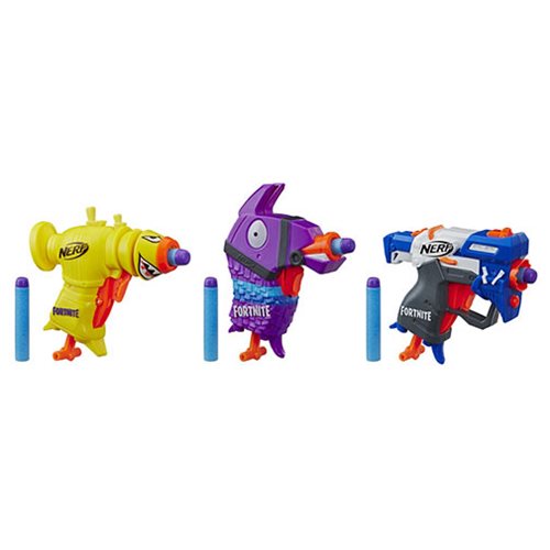 Wholesale Fortnite Nerf 3 Dart-Firing Micro Trio Blasters