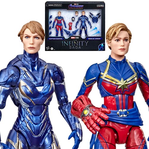 Wholesale Marvel Legends Avengers Endgame Captain Marvel and Rescue