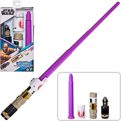 Wholesale Star Wars Lightsaber Forge Mace Windu Purple Lightsaber