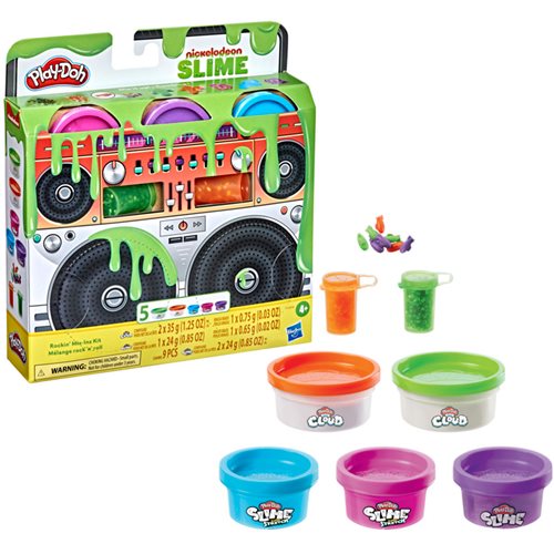 Wholesale Nickelodeon Play-Doh Slime Rockin' Mix-ins Kit