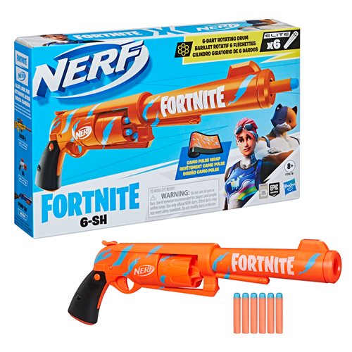 Wholesale Fortnite Nerf 6-SH Dart Blaster
