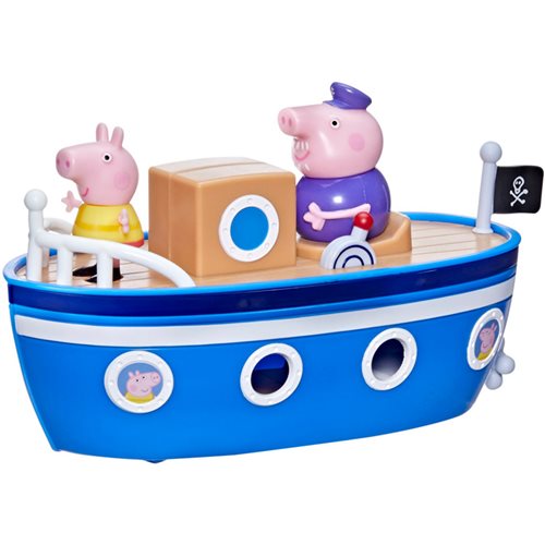 Wholesale Peppa Pig Adventures Grandpa Pig's Cabin Boat Vehicle