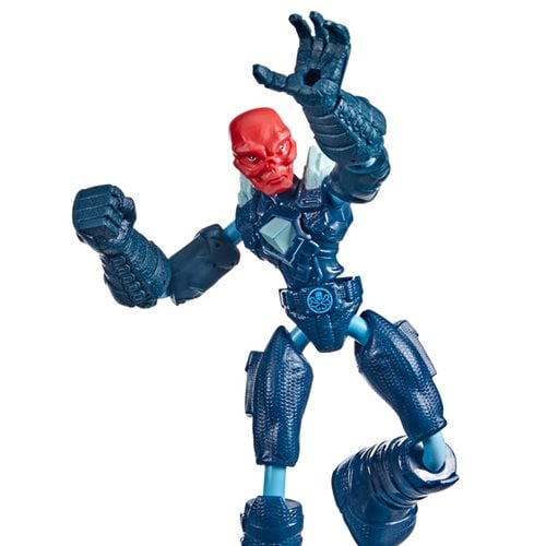 Wholesale Avengers Bend and Flex Red Skull Ice Action Figure