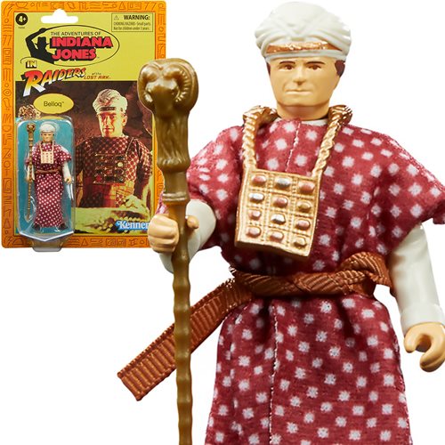 Wholesale Indiana Jones Retro Collection Belloq Robes Action Figure