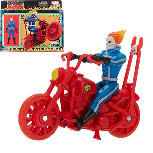 Wholesale Marvel Legends Retro 375 Collection Ghost Rider Motorcycle