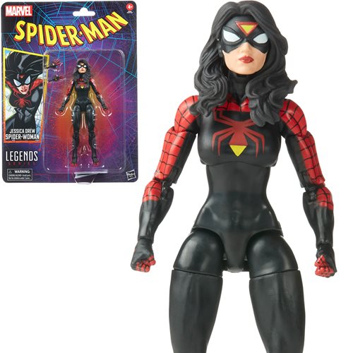 Wholesale Spider-Man Retro Marvel Legends Jessica Drew Spider-Woman