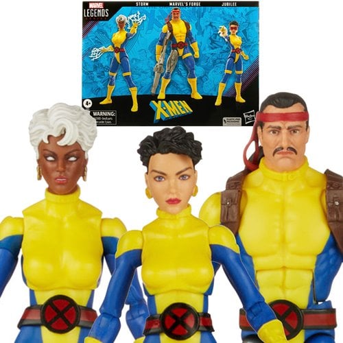 Wholesale X-Men Marvel Legends Forge, Storm, and Jubilee Action Figure