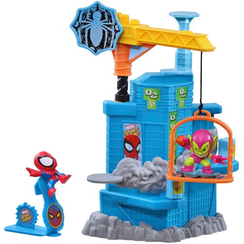 Wholesale Marvel Stunt Squad Crane Smash Playset