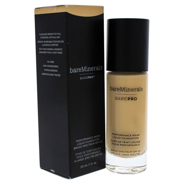 Wholesale BarePro Performance Wear Liquid Foundation SPF 20 - 8 Golden Ivory by bareMinerals for Women - 1 oz Foundation