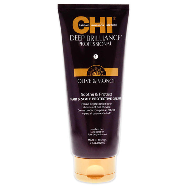 Wholesale Deep Brilliance Hair and Scalp Protective Cream by CHI for Unisex - 6 oz Cream
