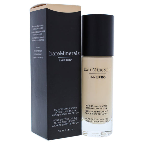 Wholesale Barepro Performance Wear Liquid Foundation SPF 20 - 07 Warm Light by bareMinerals for Women - 1 oz Foundation