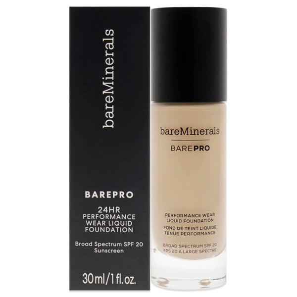 Wholesale Barepro Performance Wear Liquid Foundation SPF 20 - 09 Light Natural by bareMinerals for Women - 1 oz Foundation