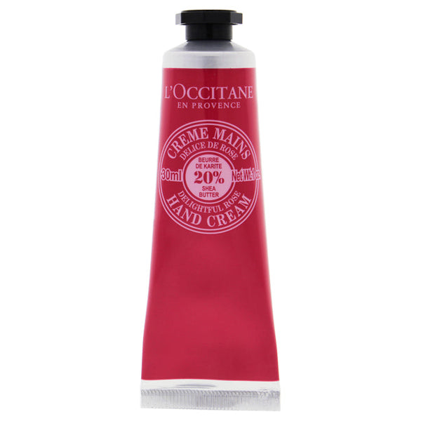 Wholesale Shea Butter Delightful Rose Hand Cream by Loccitane for Unisex - 1 oz Hand Cream