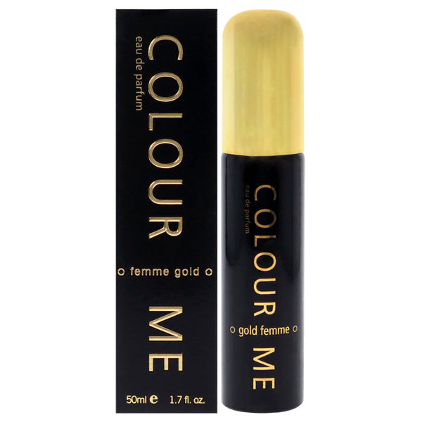 Wholesale Colour Me Femme Gold by Milton-Lloyd for Women - 1.7 oz EDP Spray