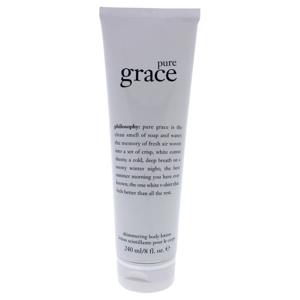 Wholesale Pure Grace Shimmering Body Lotion by Philosophy for Unisex - 8 oz Body Lotion