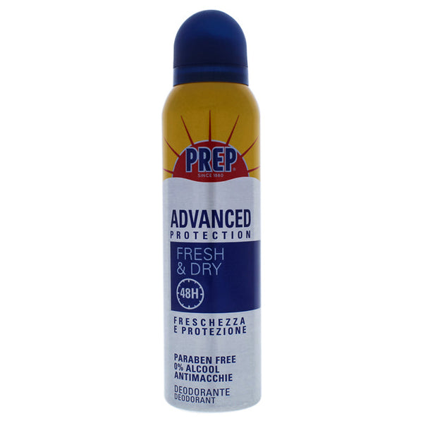 Wholesale Advanced Protection Fresh and Dry Deodorant by Prep for Unisex - 5 oz Deodorant Spray