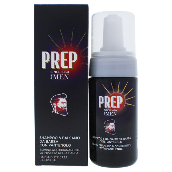 Wholesale Beard Shampoo and Conditioner with Panthenol by Prep for Men - 3.4 oz Shampoo and Conditioner