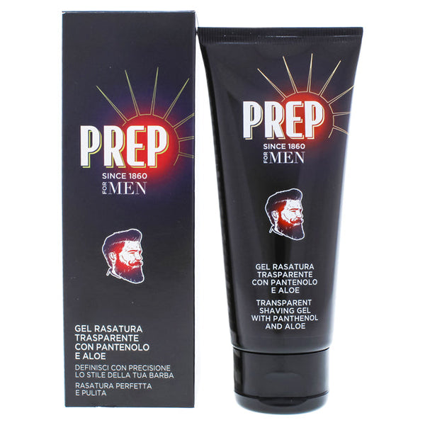 Wholesale Transparent Shaving Gel with Panthenol and Aloe by Prep for Men - 3.4 oz Shaving Gel
