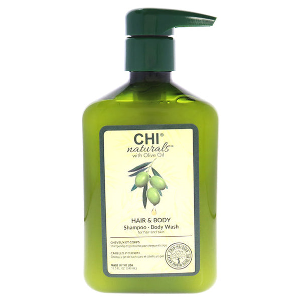 Wholesale Olive Naturals Hair and Body Shampoo Body Wash by CHI for Unisex - 11.5 oz Body Wash
