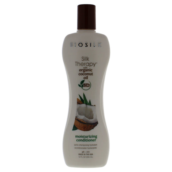 Wholesale Silk Therapy with Coconut Oil Moisturizing Conditioner by Biosilk for Unisex - 12 oz Conditioner