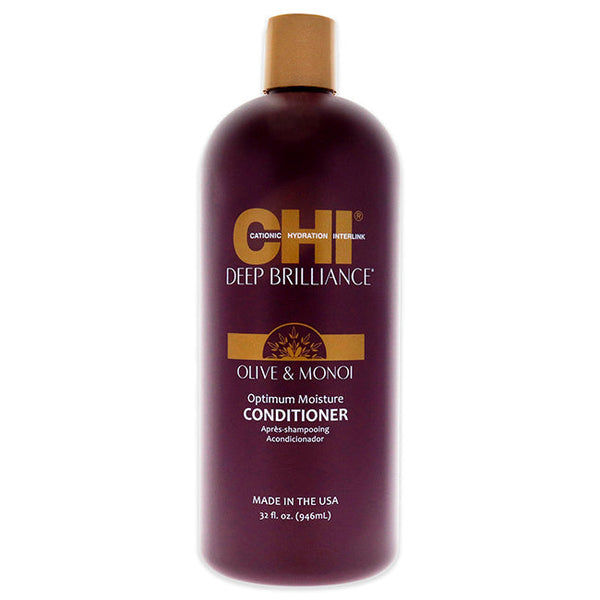 Wholesale Deep Brilliance Optimum Moisture Conditioner by CHI for Unisex - 32 oz Conditioner