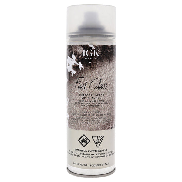 Wholesale First Class Charcoal Detox Dry Shampoo by IGK for Unisex - 6.3 oz Dry Shampo