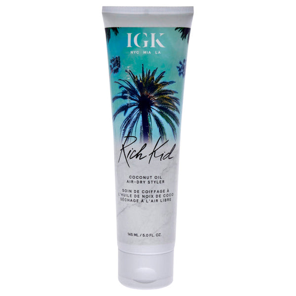 Wholesale Rich Kid Wave Enhancing Air Dry Cream by IGK for Unisex - 5 oz Oil