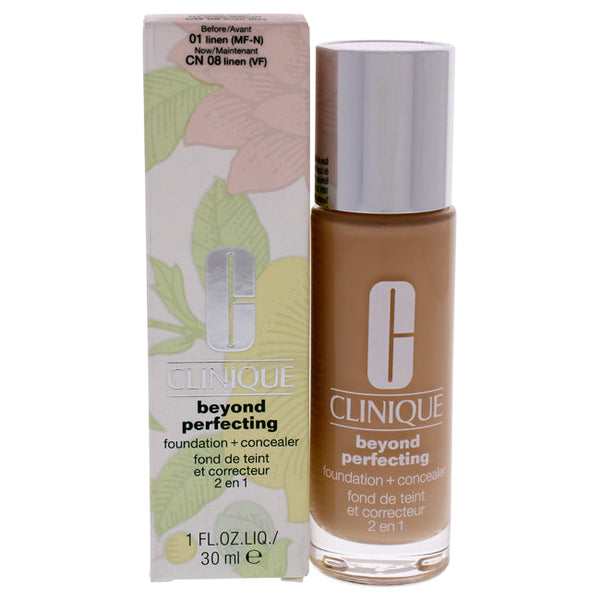 Wholesale Beyond Perfecting Foundation Plus Concealer - 08 Linen by Clinique for Women - 1 oz Makeup