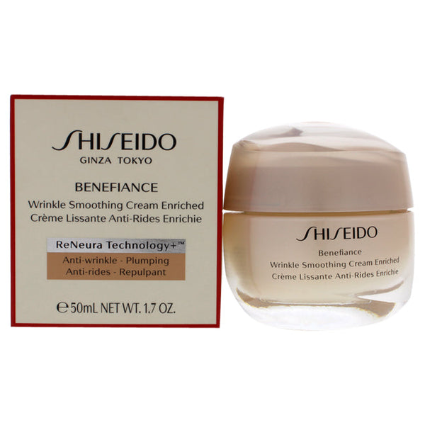 Wholesale Benefiance Wrinkle Smoothing Cream Enriched by Shiseido for Unisex - 1.7 oz Cream